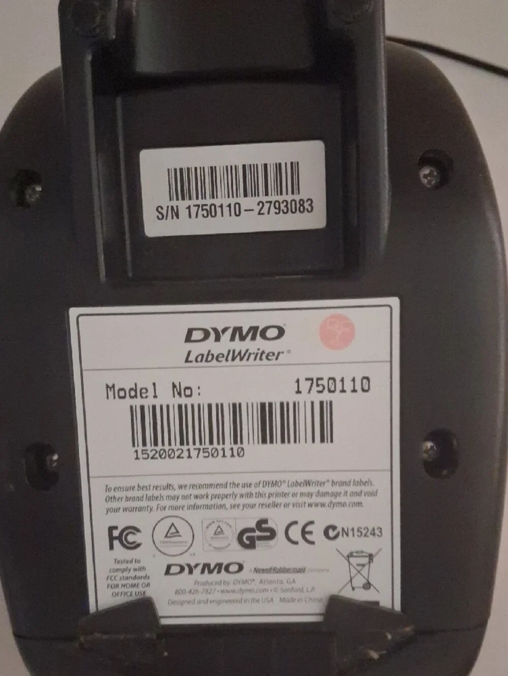 Dymo Labelwriter 450 Label Maker USED pre owned